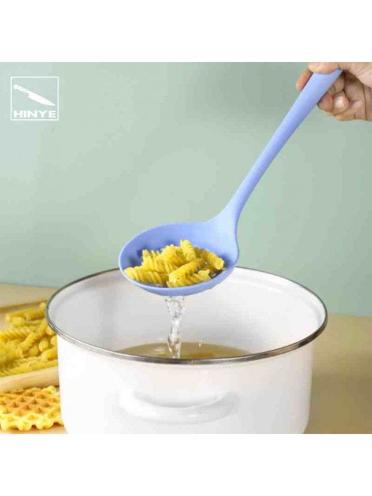 Hinye-Household One-piece Silicone Slotted Spoon/Ladle